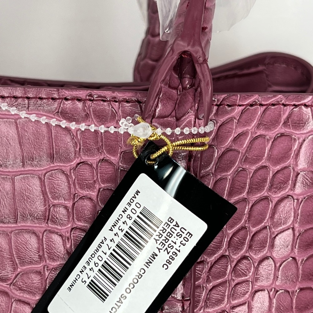 Aubrey Mini Croco Satchel - Picture 8 of 11